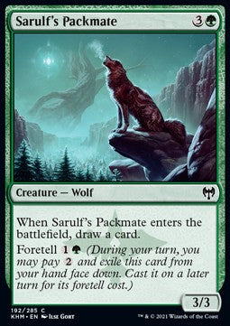 Sarulf's Packmate - Kaldheim (Common) [KHM-192]