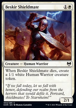 Beskir Shieldmate - Kaldheim (Common) [KHM-4]