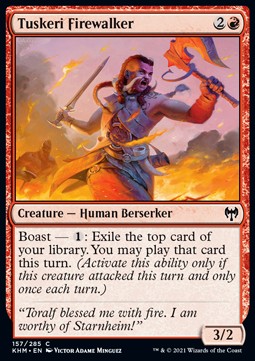 Tuskeri Firewalker - Kaldheim (Common) [KHM-157]