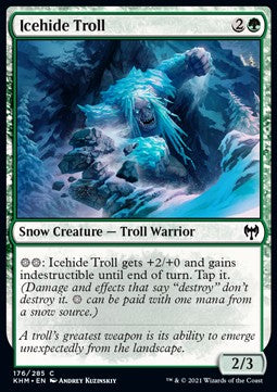 Icehide Troll - Kaldheim (Common) [KHM-176]