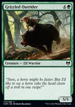Grizzled Outrider - Kaldheim (Common) [KHM-173]