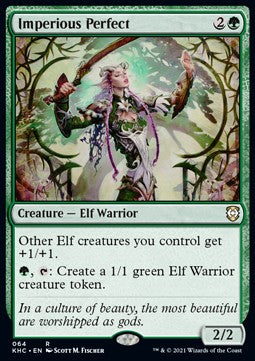 Imperious Perfect - Commander: Kaldheim (Rare) [KHC-64]