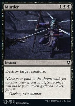 Murder - Commander Legends: Battle for Baldur's Gate (Common) [CLB-134]