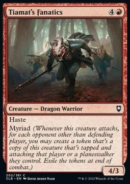 Tiamat's Fanatics - Commander Legends: Battle for Baldur's Gate (Common) [CLB-202]