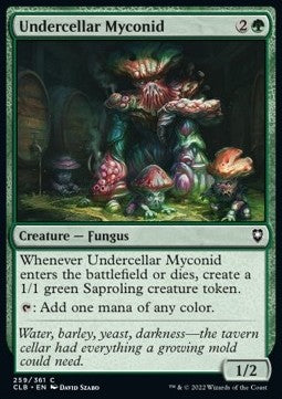 Undercellar Myconid - Commander Legends: Battle for Baldur's Gate (Common) [CLB-259]