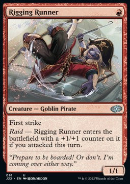 Rigging Runner - Jumpstart 2022 (Uncommon) [J22-81]