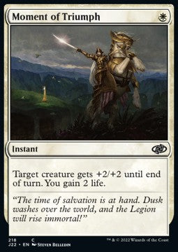 Moment of Triumph - Jumpstart 2022 (Common) [J22-218]