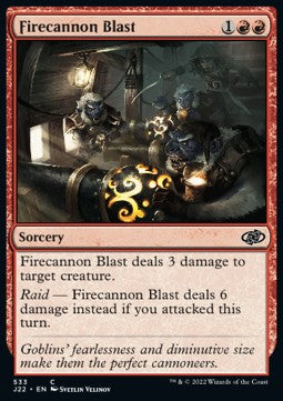 Firecannon Blast - Jumpstart 2022 (Common) [J22-533]