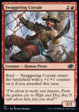 Swaggering Corsair - Jumpstart 2022 (Common) [J22-611]