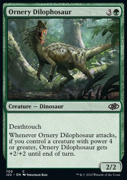 Ornery Dilophosaur - Jumpstart 2022 (Common) [J22-700]