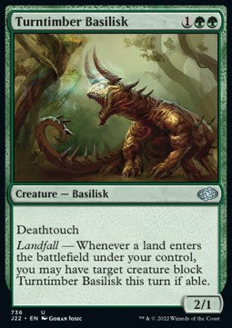 Turntimber Basilisk - Jumpstart 2022 (Uncommon) [J22-736]