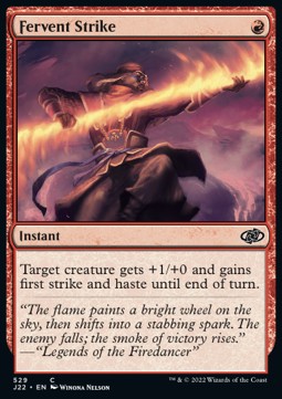 Fervent Strike - Jumpstart 2022 (Common) [J22-529]