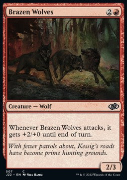 Brazen Wolves - Jumpstart 2022 (Common) [J22-507]