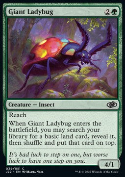 Giant Ladybug - Jumpstart 2022 (Common) [J22-39]