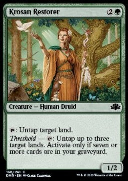 Krosan Restorer - Dominaria Remastered (Common) [DMR-168]