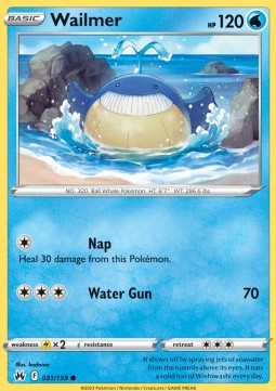 Wailmer - Crown Zenith (Common) [CRZ-031]