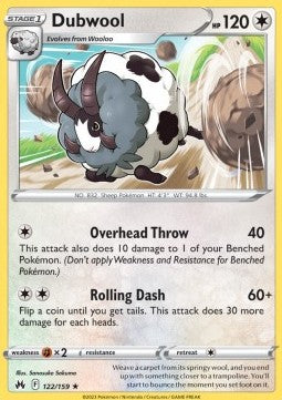 Dubwool - Crown Zenith (Rare) [CRZ-122]