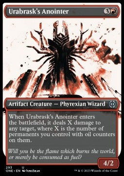 Urabrask's Anointer (V.1) - Phyrexia: All Will Be One: Extras (Uncommon) [XONE-293]