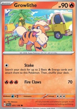 Growlithe - Scarlet & Violet (Common) [SVI-031]