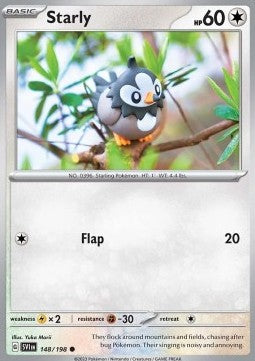 Starly - Scarlet & Violet (Common) [SVI-148]