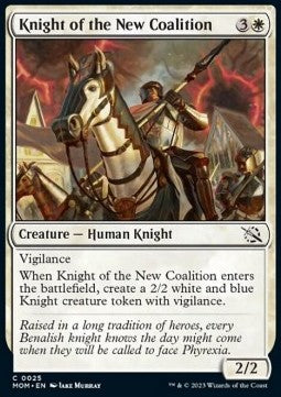 Knight of the New Coalition - March of the Machine (Common) [MOM-25]