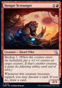 Hangar Scrounger - March of the Machine (Common) [MOM-142]