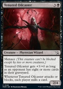 Tenured Oilcaster - March of the Machine (Common) [MOM-126]