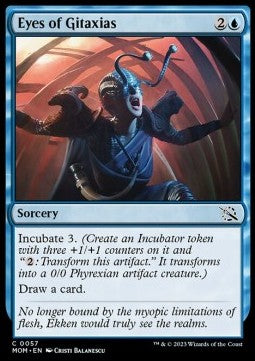 Eyes of Gitaxias - March of the Machine (Common) [MOM-57]