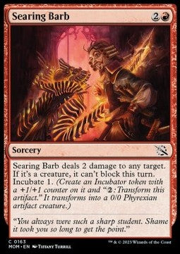 Searing Barb - March of the Machine (Common) [MOM-163]