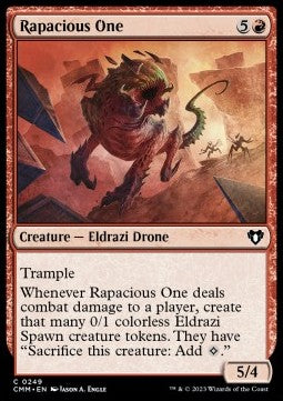Rapacious One - Commander Masters (Common) [CMM-249]