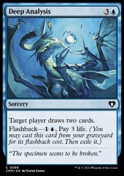 Deep Analysis - Commander Masters (Common) [CMM-86]