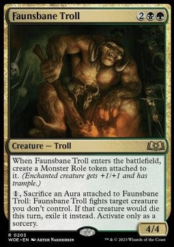 Faunsbane Troll - Wilds of Eldraine (Rare) [WOE-203]
