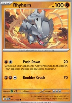 Rhyhorn - 151 (Common) [MEW-111]