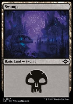 Swamp (V.1) - The Lost Caverns of Ixalan: Extras (Land) [XLCI-397]