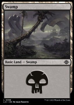 Swamp (V.2) - The Lost Caverns of Ixalan: Extras (Land) [XLCI-398]