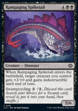 Rampaging Spiketail - The Lost Caverns of Ixalan (Common) [LCI-116]