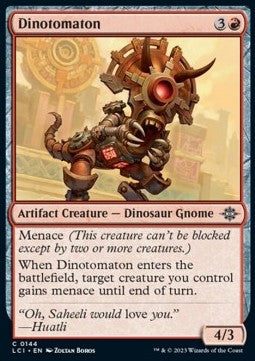 Dinotomaton - The Lost Caverns of Ixalan (Common) [LCI-144]