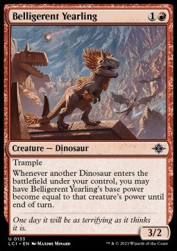Belligerent Yearling - The Lost Caverns of Ixalan (Uncommon) [LCI-133]