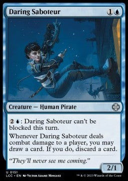 Daring Saboteur - Commander: The Lost Caverns of Ixalan (Uncommon) [LCC-151]