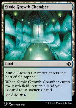 Simic Growth Chamber - Commander: The Lost Caverns of Ixalan (Common) [LCC-352]