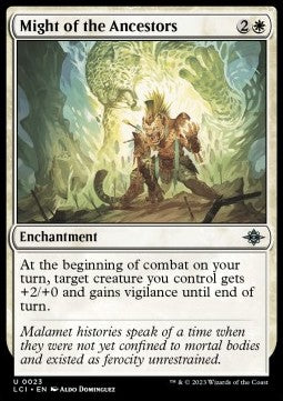 Might of the Ancestors - The Lost Caverns of Ixalan (Uncommon) [LCI-23]
