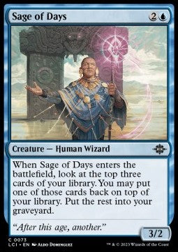 Sage of Days - The Lost Caverns of Ixalan (Common) [LCI-73]