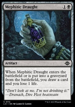 Mephitic Draught - The Lost Caverns of Ixalan (Common) [LCI-112]