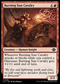 Burning Sun Cavalry - The Lost Caverns of Ixalan (Common) [LCI-138]