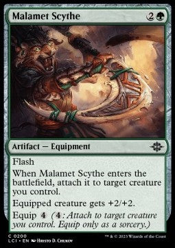 Malamet Scythe - The Lost Caverns of Ixalan (Common) [LCI-200]