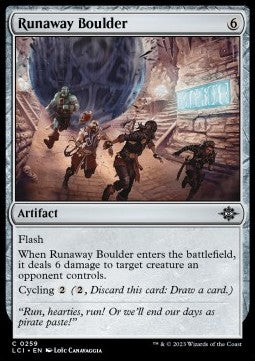 Runaway Boulder - The Lost Caverns of Ixalan (Common) [LCI-259]