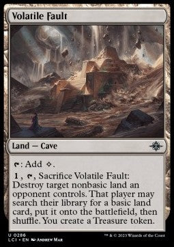 Volatile Fault - The Lost Caverns of Ixalan (Uncommon) [LCI-286]