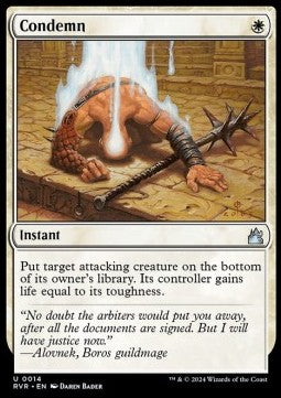 Condemn - Ravnica Remastered (Uncommon) [RVR-14]
