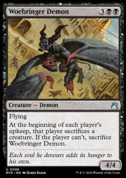 Woebringer Demon - Ravnica Remastered (Uncommon) [RVR-98]