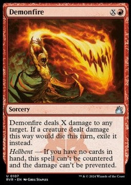 Demonfire - Ravnica Remastered (Uncommon) [RVR-107]